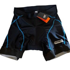 Souke Sports Mens‎ Cycling Shorts XL NWT Black Blue